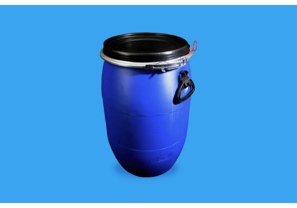 60 LITRE OPEN TOP BLUE POLYDRUM